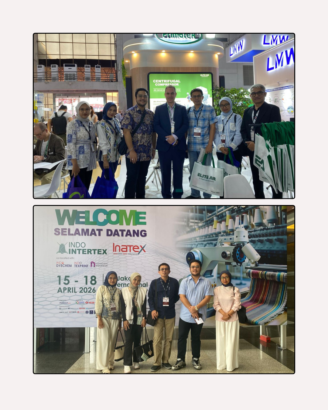 PT Sukuntex Hadiri Pameran Teknologi Tekstil Indo Intertex 2026